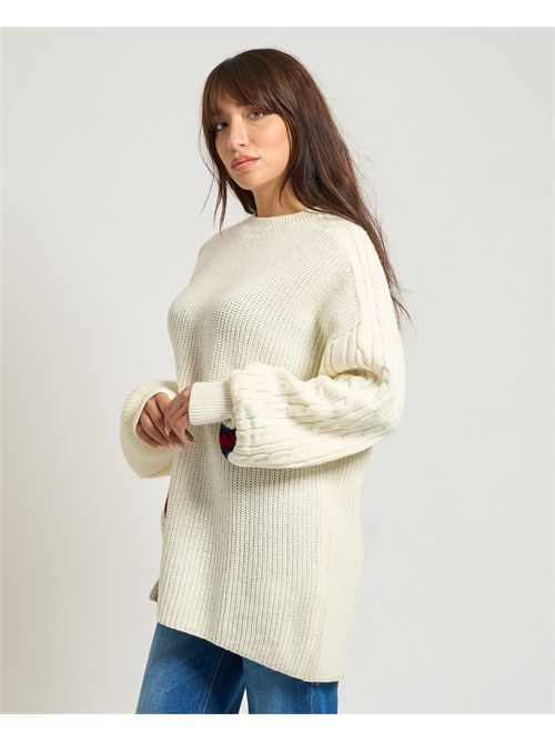 Maglione donna Gaelle Paris con maniche a sbuffo GAELLE PARIS | GAABW07164BU01